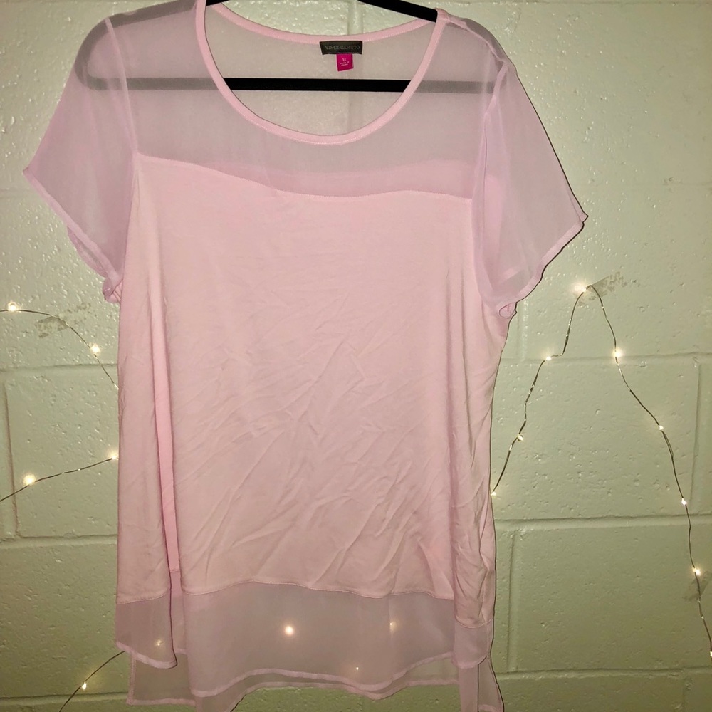 Vince Camuto Soft Pink Blouse
